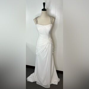 Wedding dress/ bridal gown/ moonlight bridal dress/ destination wedding dress